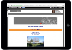 California Home Inspection Sample Report